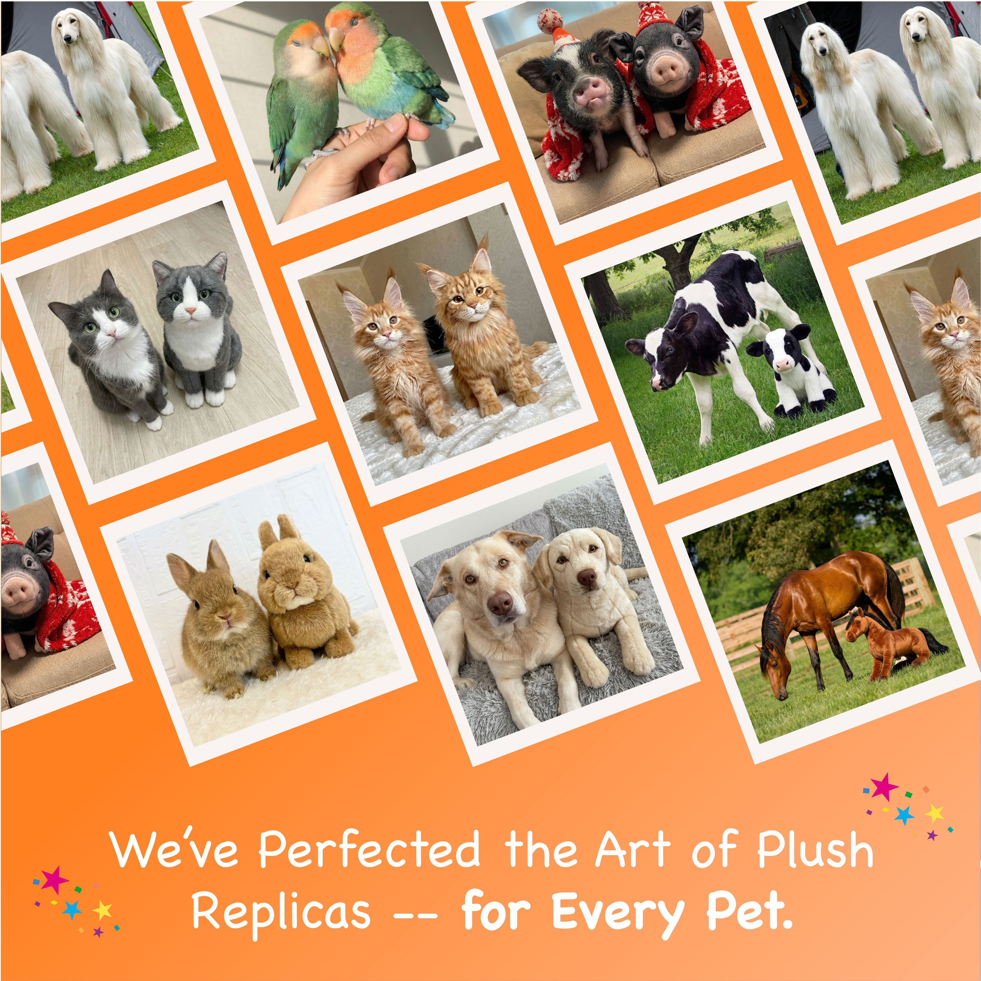 Custom Pet Plush Replica
