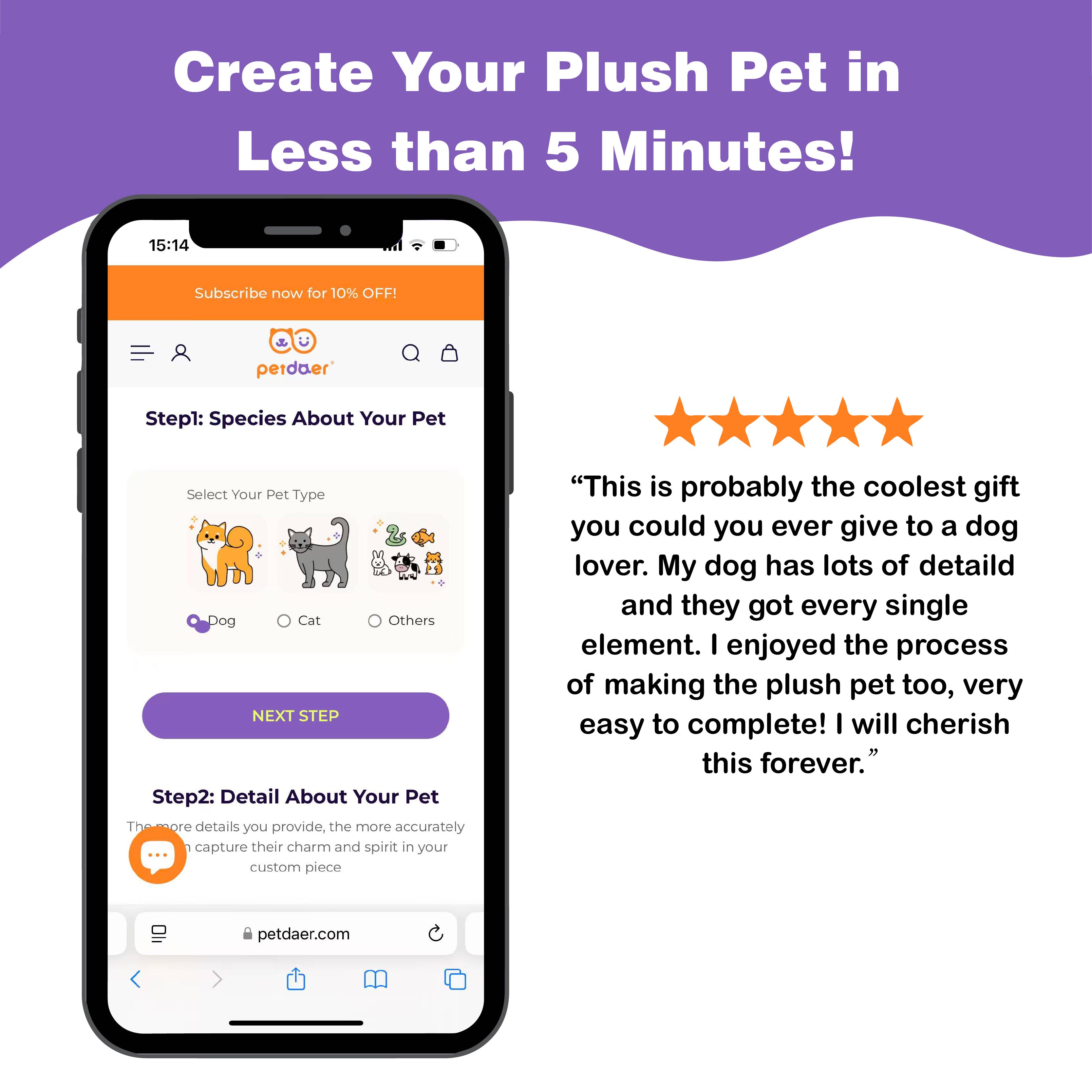 Custom Pet Plush Replica