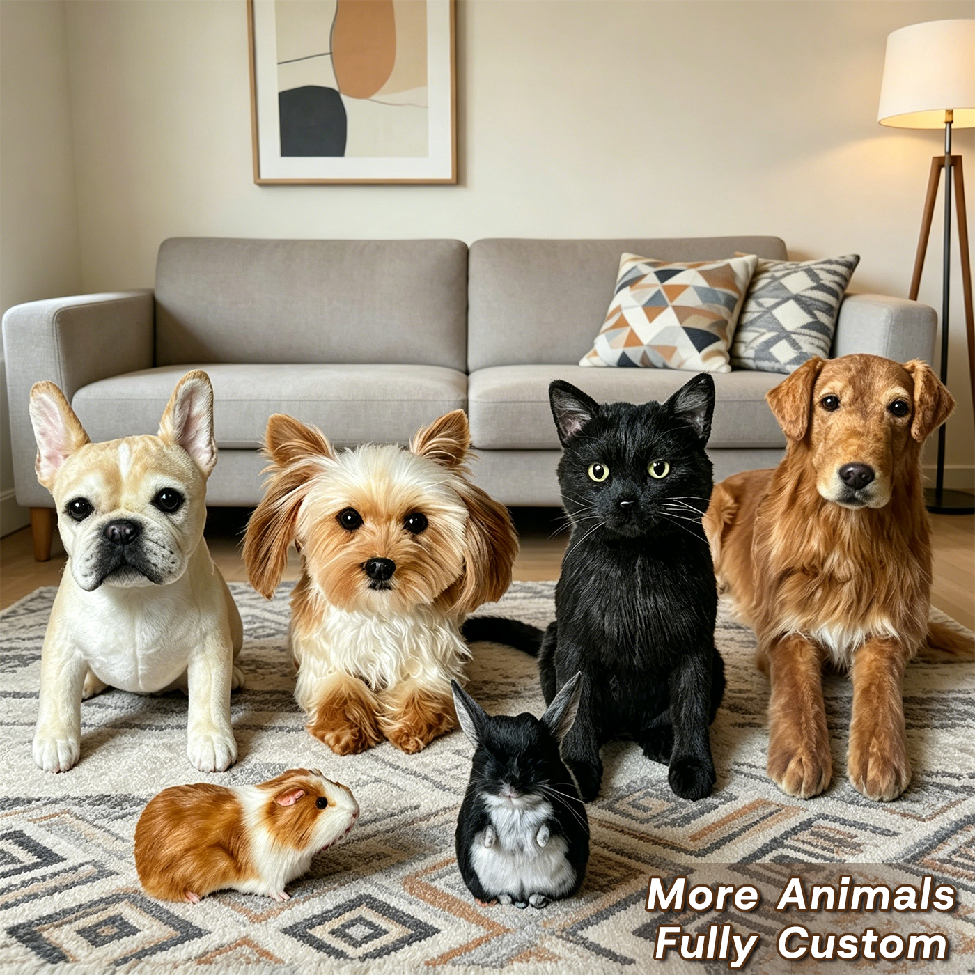 Custom Pet Plush Replica