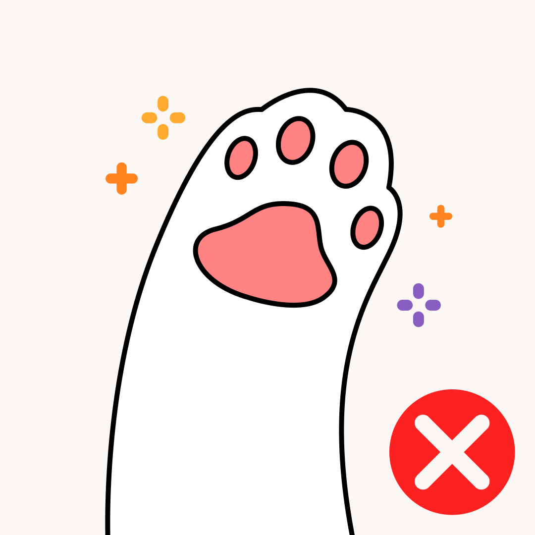 Lifelike Paw Pads